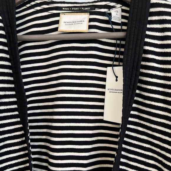 NWT Scotch & Soda Maison Scotch Lightweight Open Cardigan - Picture 10 of 11